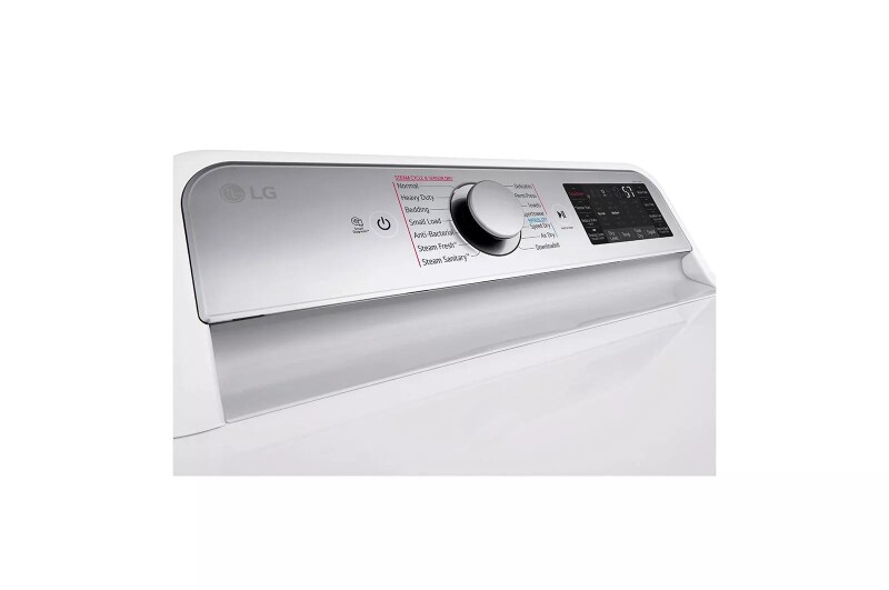 7.3 cu. ft. Ultra Large Capacity Smart wi-fi Enabled Rear Control Electric Dryer with TurboSteam™ view 7