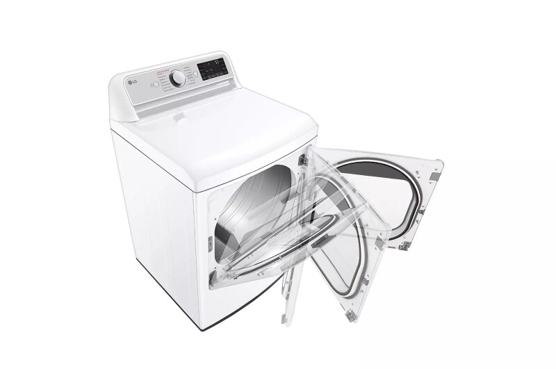 7.3 cu. ft. Ultra Large Capacity Smart wi-fi Enabled Rear Control Electric Dryer with TurboSteam™ view 8