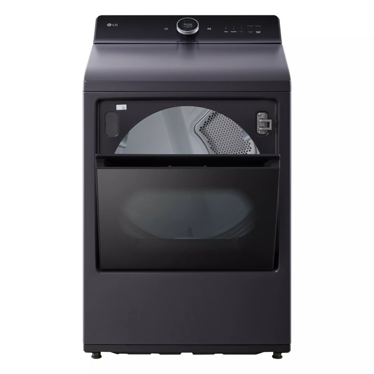 7.3 cu. ft. Ultra Large Capacity Rear Control Electric Dryer with LG EasyLoad™ Door, AI Sensing and TurboSteam™ view 4