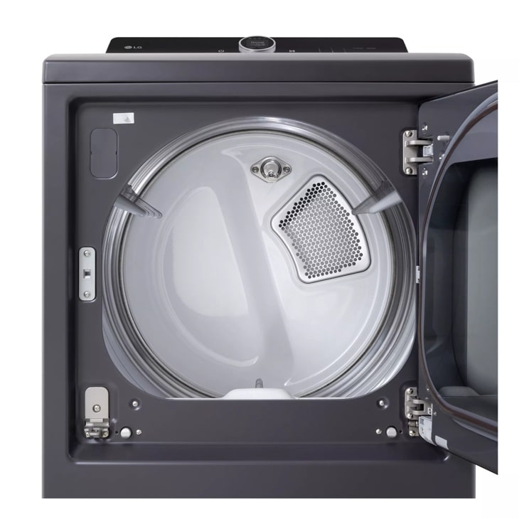 7.3 cu. ft. Ultra Large Capacity Rear Control Electric Dryer with LG EasyLoad™ Door, AI Sensing and TurboSteam™ view 6