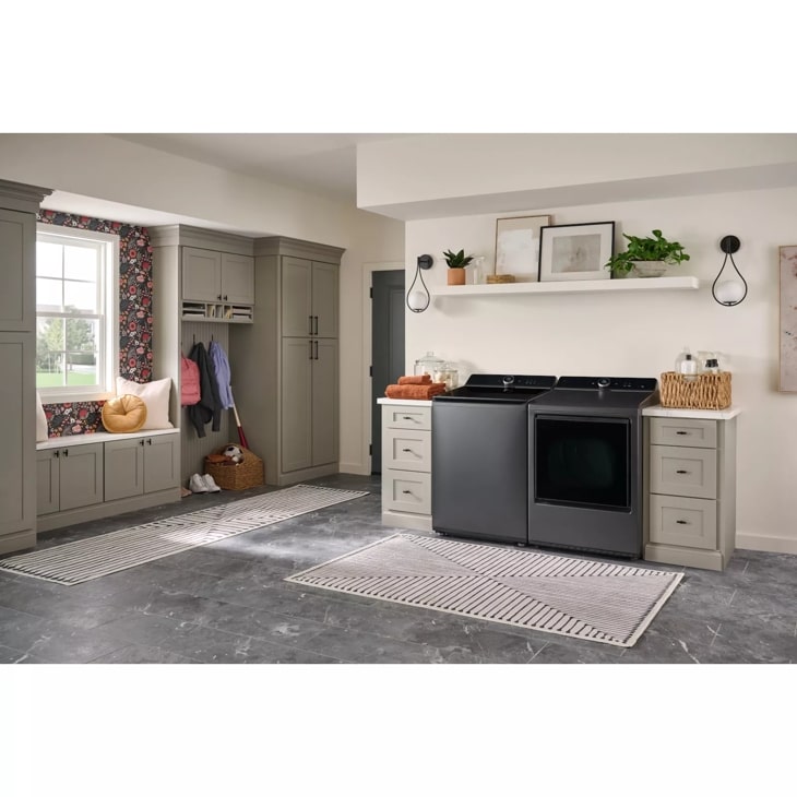 7.3 cu. ft. Ultra Large Capacity Rear Control Electric Dryer with LG EasyLoad™ Door, AI Sensing and TurboSteam™ view 10