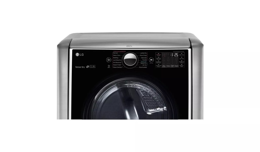 9.0 Cu. Ft. Large Smart Wi-fi Enabled Electric Dryer W/ Turbosteam™ DLEX9000V