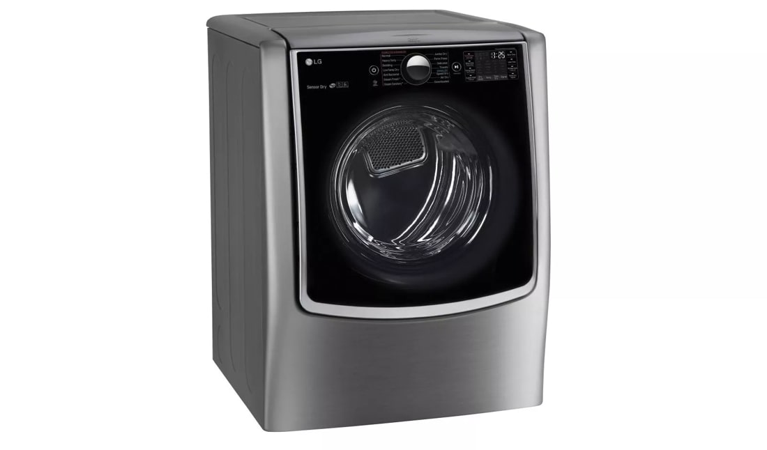 9.0 Cu. Ft. Large Smart Wi-fi Enabled Electric Dryer W/ Turbosteam™ DLEX9000V