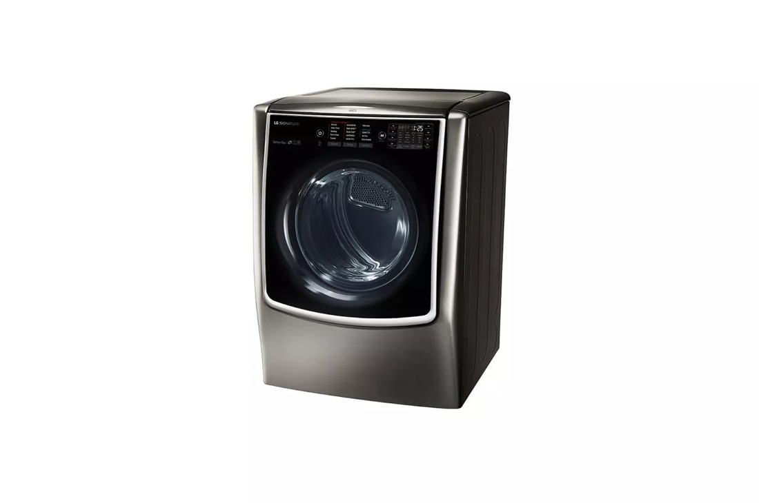 LG SIGNATURE 9.0 cu. ft. Large Smart wi-fi Enabled Electric Dryer w/ TurboSteam™ view 2