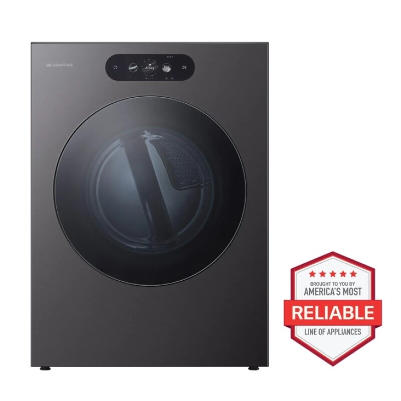 9.0 Cu. Ft. Mega Capacity Smart Front Load Electric Dryer With Built-in Intelligence, Turbosteam® And Touch Lcd Control DLEX9900B