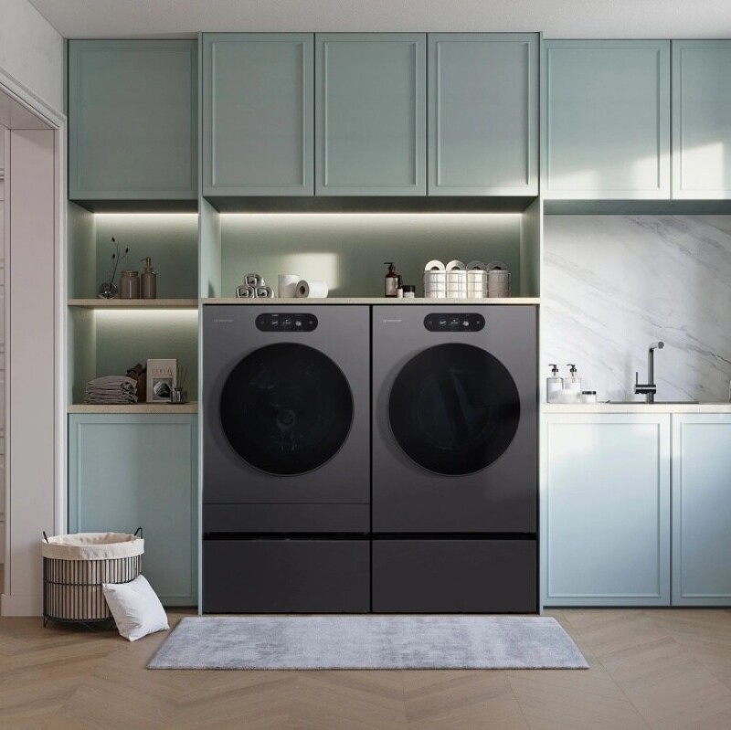 9.0 Cu. Ft. Mega Capacity Smart Front Load Electric Dryer With Built-in Intelligence, Turbosteam® And Touch Lcd Control DLEX9900B