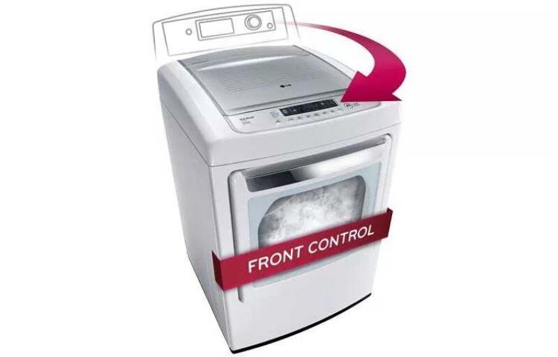 7.3 cu. ft. Ultra Large Capacity Dryer with Front Control Design and SteamFresh™ Cycle DLEY1201W