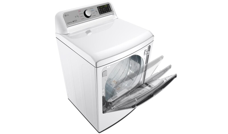 7.3 cu. ft. Smart wi-fi Enabled Gas Dryer w/ Sensor Dry Technology DLG7201WE