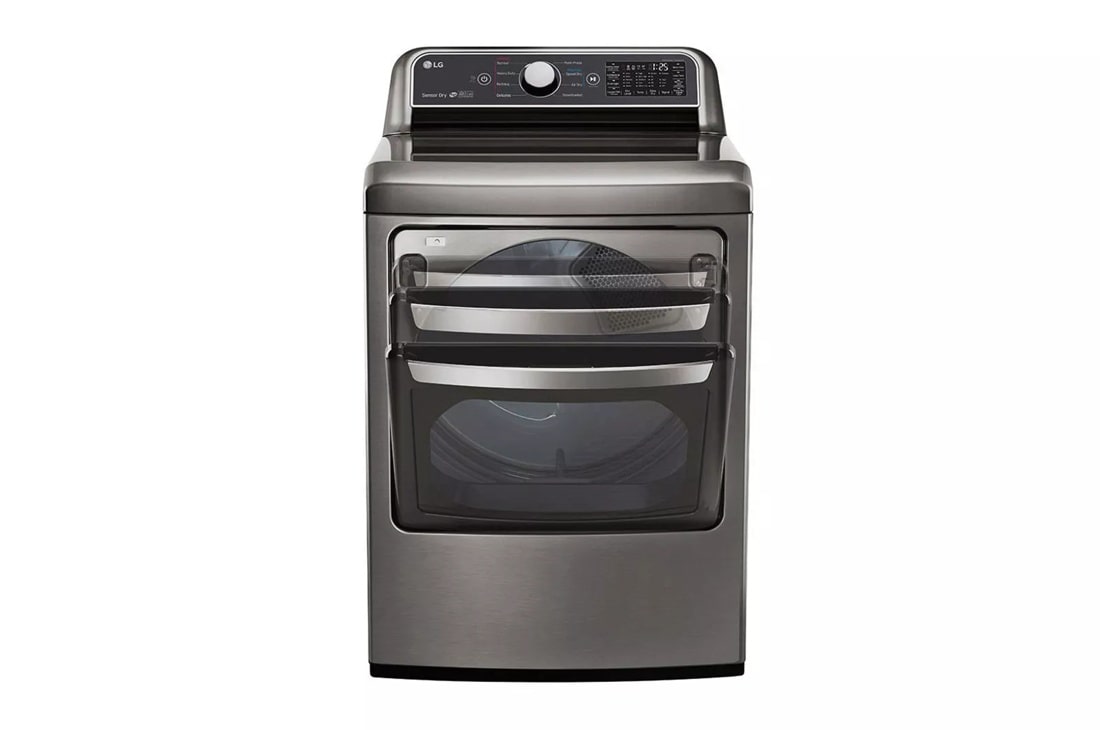7.3 cu. ft. Ultra Large Capacity Smart wi-fi Enabled Gas Dryer with Sensor Dry Technology DLG7301VE