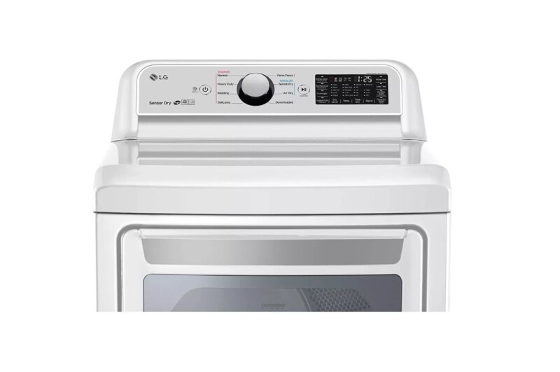 7.3 cu. ft. Ultra Large Capacity Smart wi-fi Enabled Gas Dryer with Sensor Dry Technology DLG7301WE
