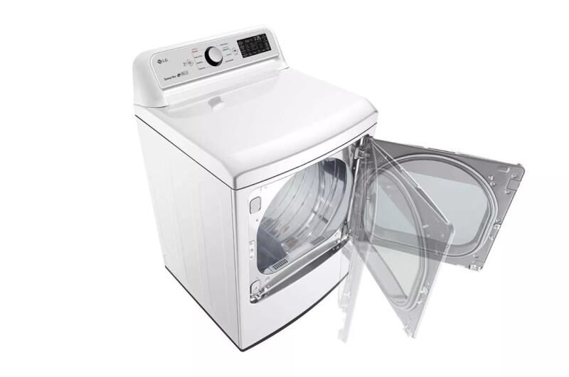 7.3 cu. ft. Ultra Large Capacity Smart wi-fi Enabled Gas Dryer with Sensor Dry Technology DLG7301WE