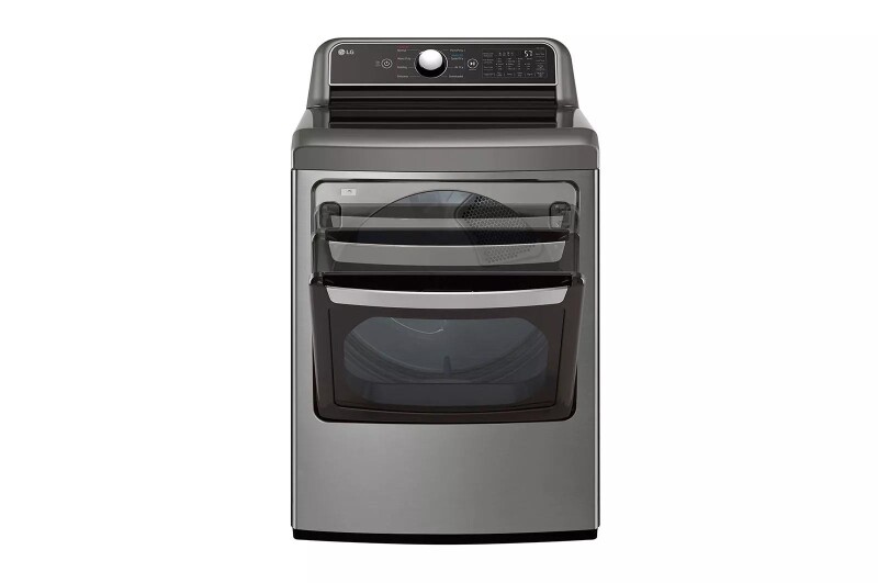 7.3 cu. ft. Ultra Large Capacity Smart wi-fi Enabled Rear Control Gas Dryer with EasyLoad™ Door DLG7401VE