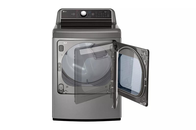 7.3 cu. ft. Ultra Large Capacity Smart wi-fi Enabled Rear Control Gas Dryer with EasyLoad™ Door DLG7401VE
