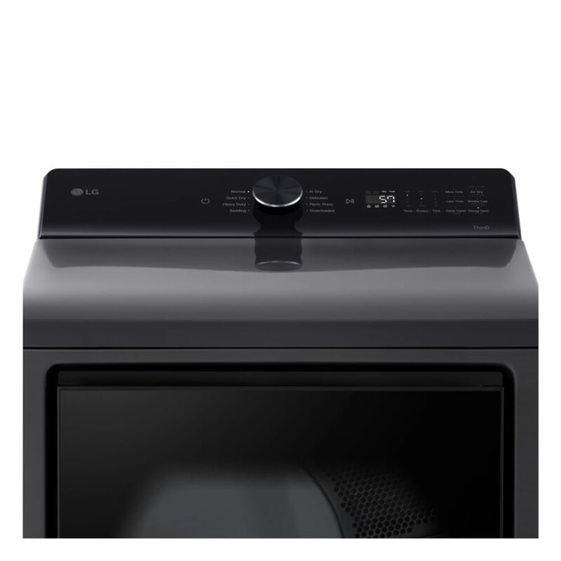 7.3 cu. ft. Ultra Large Capacity Rear Control Gas Dryer with AI Sensing and ThinQ® Smart Features view 9