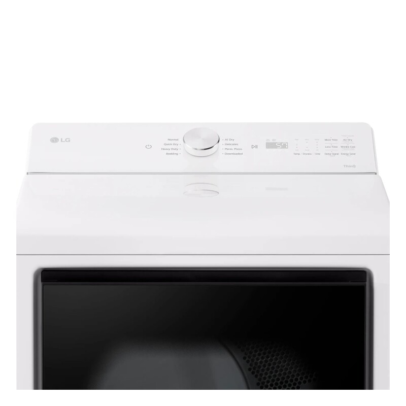 7.3 cu. ft. Ultra Large Capacity Rear Control Gas Dryer with AI Sensing and ThinQ® Smart Features view 8