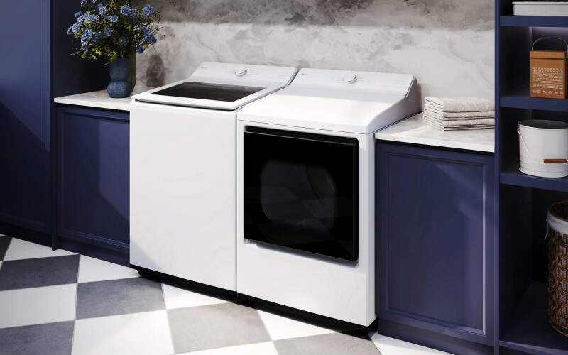 7.3 cu. ft. Ultra Large Capacity Rear Control Gas Dryer with AI Sensing and ThinQ® Smart Features view 13