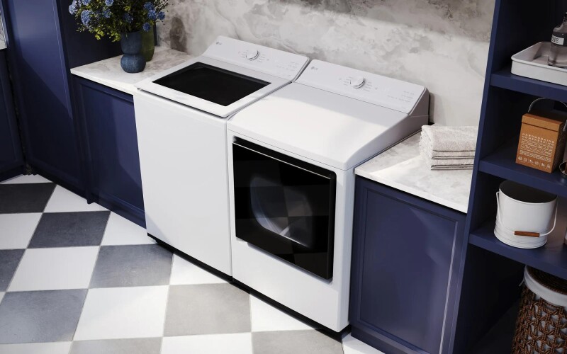 7.3 cu. ft. Ultra Large Capacity Rear Control Gas Dryer with AI Sensing and ThinQ® Smart Features view 14