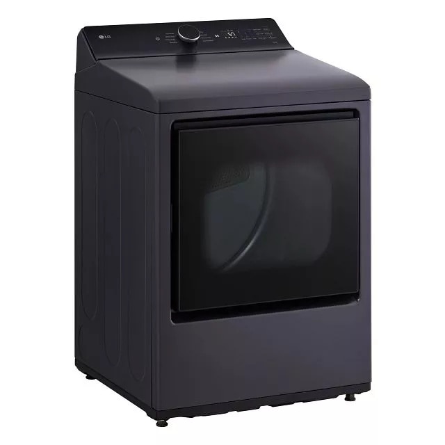 7.3 cu. ft. Ultra Large Capacity Rear Control Gas Dryer with LG EasyLoad™ Door and AI Sensing view 3