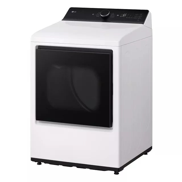 7.3 cu. ft. Ultra Large Capacity Rear Control Gas Dryer with LG EasyLoad™ Door and AI Sensing view 4