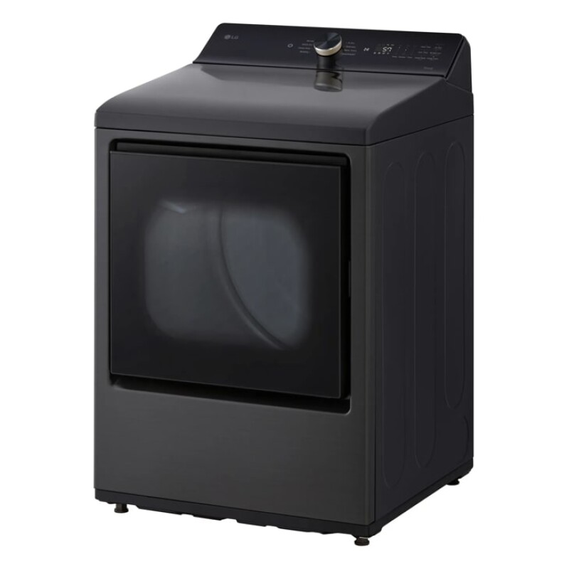 7.3 cu. ft. Ultra Large Capacity Rear Control Gas Dryer with LG EasyLoad™ Door and AI Sensing DLG8481LE