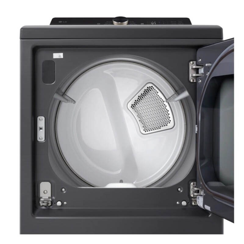 7.3 cu. ft. Ultra Large Capacity Rear Control Gas Dryer with LG EasyLoad™ Door and AI Sensing DLG8481LE