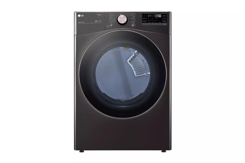 7.4 cu. ft. Ultra Large Capacity Smart wi-fi Enabled Front Load Gas Dryer with TurboSteam™ and Built-In Intelligence view 2