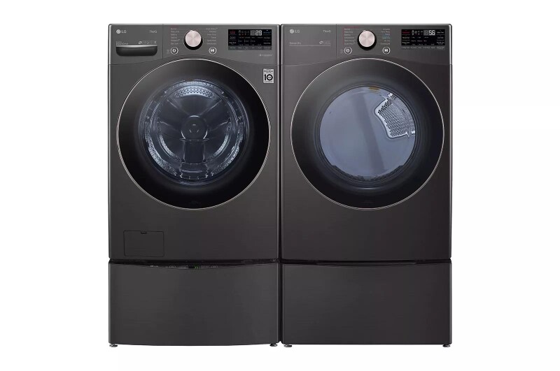 7.4 cu. ft. Ultra Large Capacity Smart wi-fi Enabled Front Load Gas Dryer with TurboSteam™ and Built-In Intelligence view 6