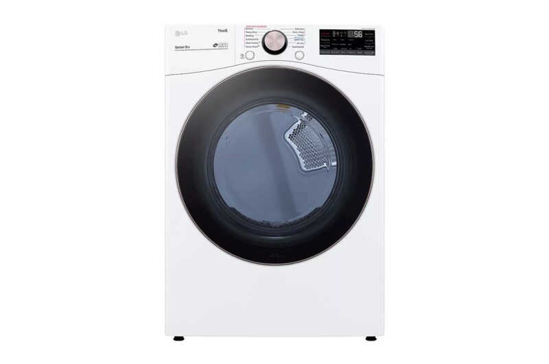 7.4 cu. ft. Ultra Large Capacity Smart wi-fi Enabled Front Load Gas Dryer with TurboSteam™ and Built-In Intelligence view 17