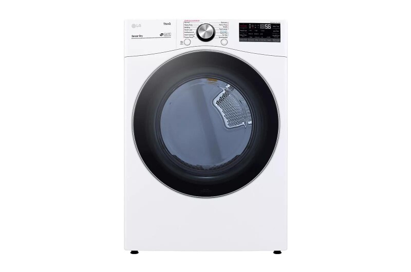7.4 cu. ft. Ultra Large Capacity Smart wi-fi Enabled Front Load Gas Dryer with TurboSteam™ and Built-In Intelligence view 2