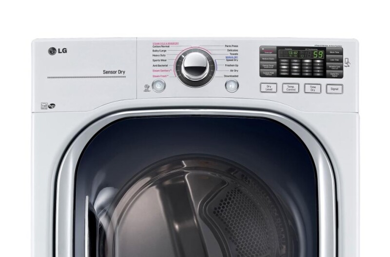 7.4 cu. ft. Ultra Large Capacity TurboSteam™ Gas Dryer DLGX4371W
