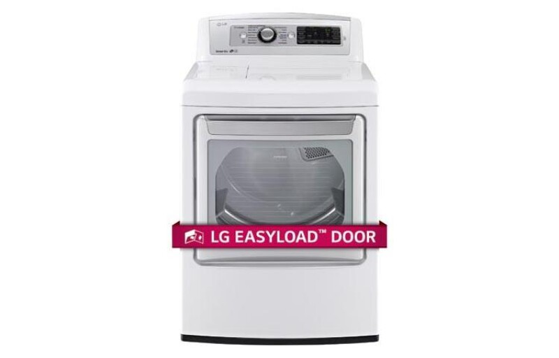 7.3 cu.ft. Ultra Large SteamDryer™ with EasyLoad™ Door DLGX5781WE