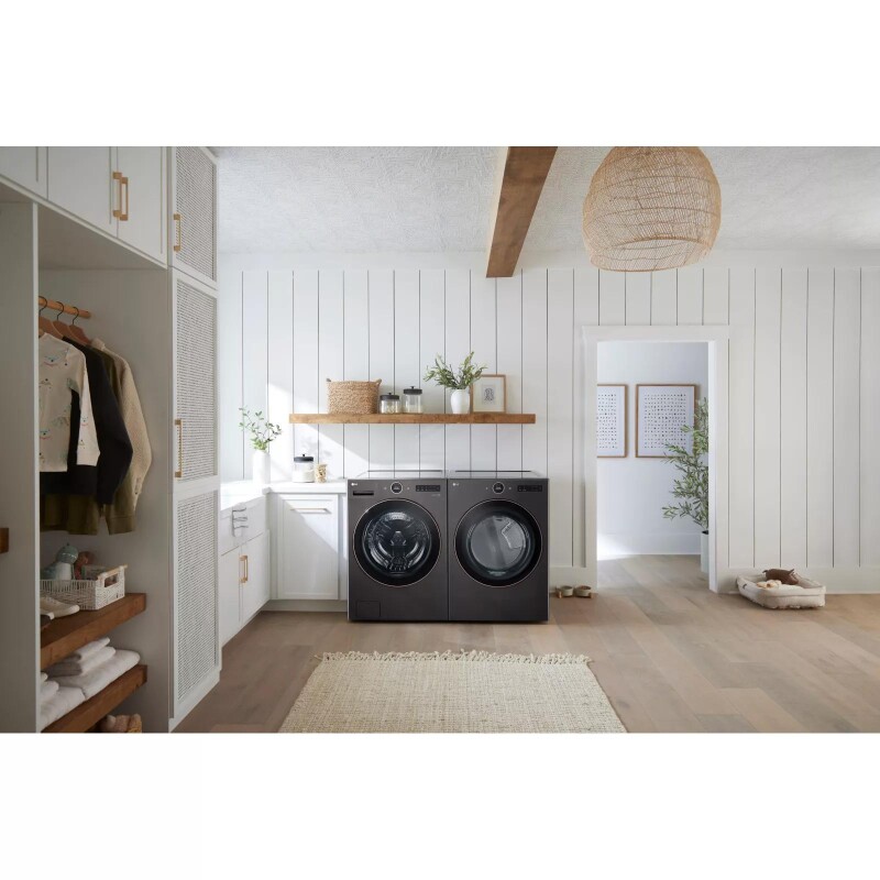 7.4 cu. ft. Smart Front Load Gas Dryer with AI Sensor Dry & TurboSteam™ Technology view 12