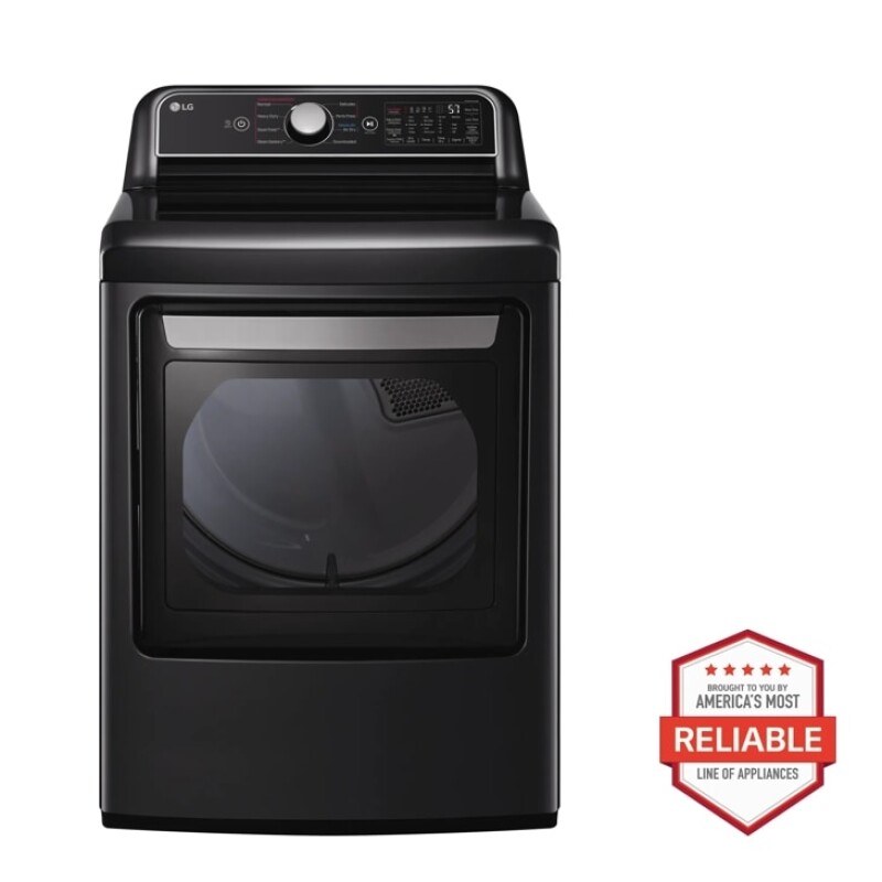 7.3 cu. ft. Smart Rear Control Gas Dryer with Sensor Dry & Steam Technology DLGX7481LE