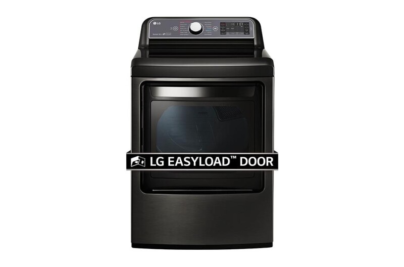 7.3 cu. ft. Ultra Large Capacity TurboSteam™ Gas Dryer with EasyLoad™ Door DLGX7601KE