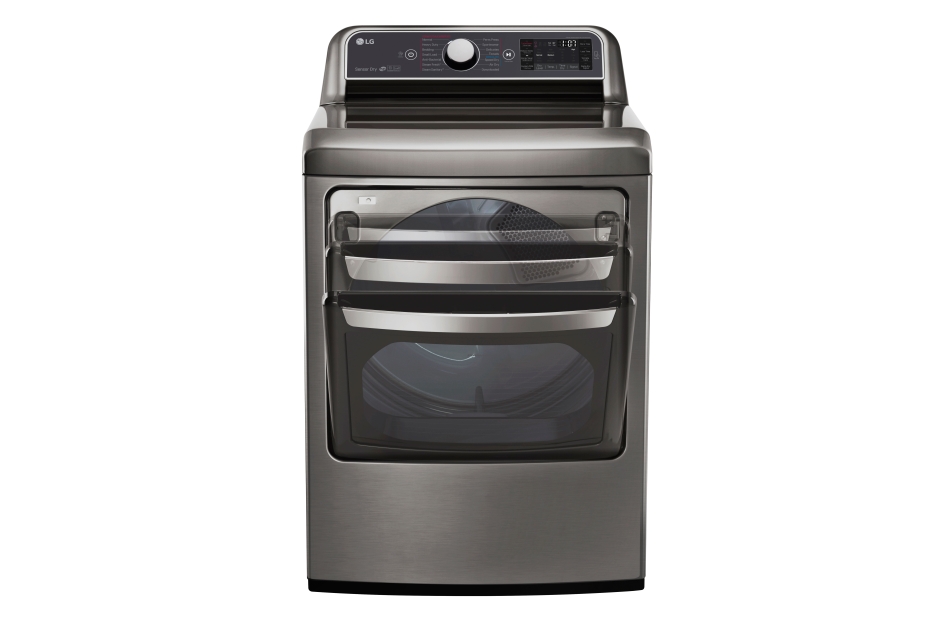 7.3 cu. ft. Ultra Large Capacity TurboSteam™ Gas Dryer with EasyLoad™ Door DLGX7601VE