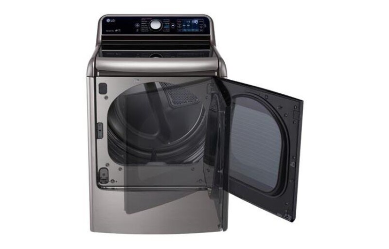 9.0 cu.ft. Mega Capacity TurboSteam™ Dryer with EasyLoad™ Door DLGX7701VE