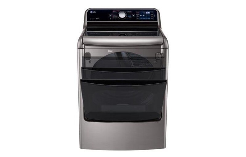 9.0 cu.ft. Mega Capacity TurboSteam™ Dryer with EasyLoad™ Door DLGX7701VE