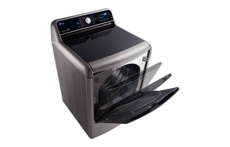 9.0 cu.ft. Mega Capacity TurboSteam™ Dryer with EasyLoad™ Door DLGX7701VE