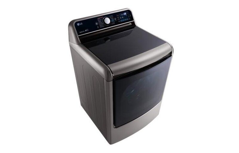 9.0 cu.ft. Mega Capacity TurboSteam™ Dryer with EasyLoad™ Door DLGX7701VE