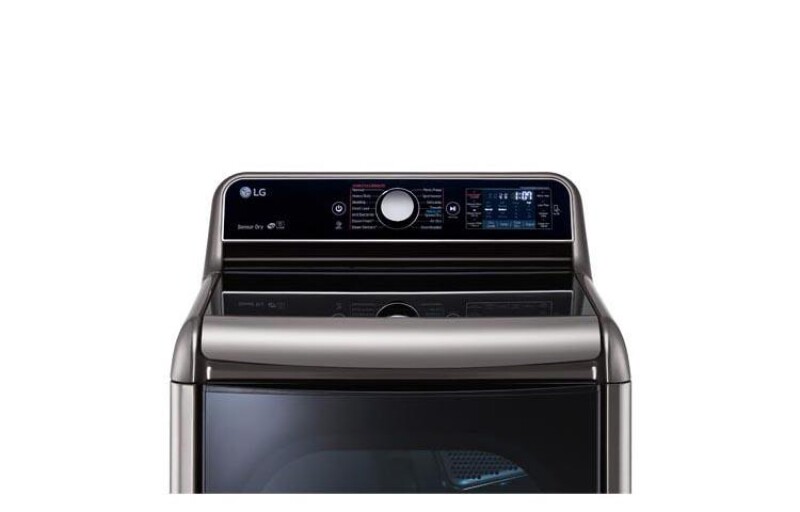 9.0 cu.ft. Mega Capacity TurboSteam™ Dryer with EasyLoad™ Door DLGX7701VE