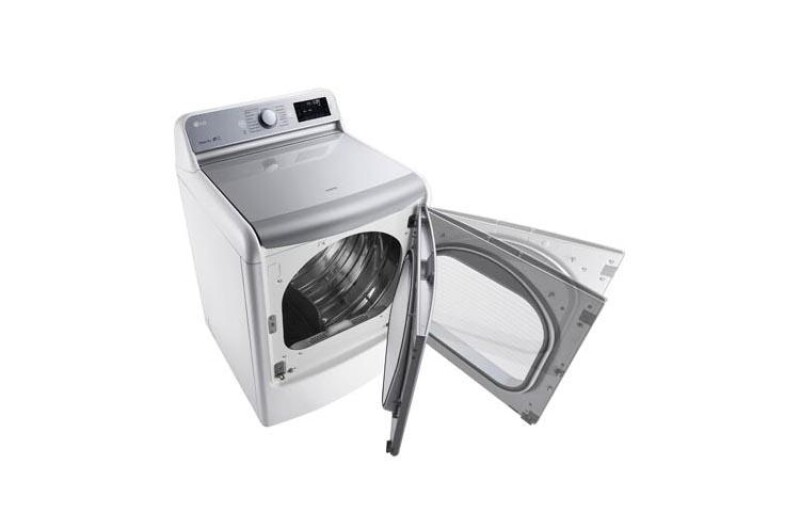 9.0 cu.ft. Mega Capacity TurboSteam™ Dryer with EasyLoad™ Door DLGX7701WE