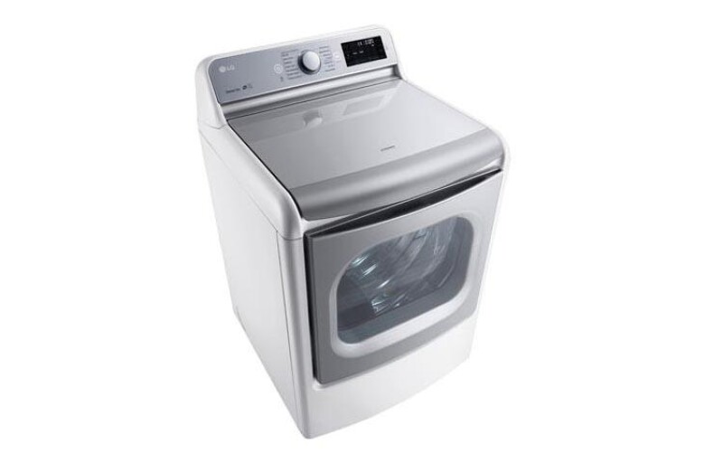 9.0 cu.ft. Mega Capacity TurboSteam™ Dryer with EasyLoad™ Door DLGX7701WE
