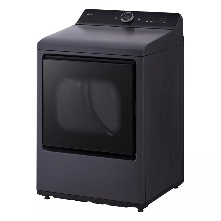 7.3 cu. ft. Ultra Large Capacity Rear Control Gas Dryer with LG EasyLoad™ Door, AI Sensing and TurboSteam™ view 3
