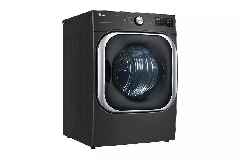 9.0 cu. ft. Mega Capacity Smart wi-fi Enabled Front Load Gas Dryer with TurboSteam™ and Built-In Intelligence view 2