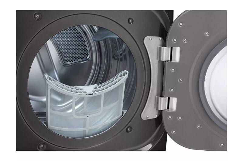 9.0 cu. ft. Mega Capacity Smart wi-fi Enabled Front Load Gas Dryer with TurboSteam™ and Built-In Intelligence view 6