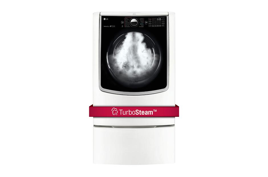 9.0 cu. ft. Large Smart wi-fi Enabled Gas Dryer w/ TurboSteam™ DLGX9001W