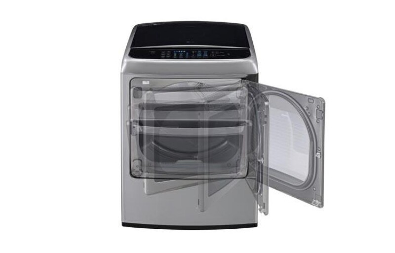 7.3 cu. ft. Ultra Large Capacity High Efficiency Front Control SteamDryer™ w/ EasyLoad™ Door DLGY1702VE