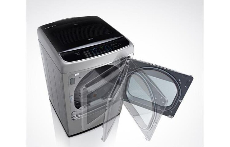 7.3 cu. ft. Ultra Large Capacity High Efficiency Front Control SteamDryer™ w/ EasyLoad™ Door DLGY1702VE