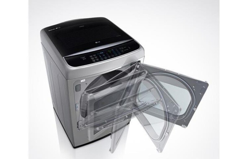 7.3 cu. ft. Ultra Large Capacity High Efficiency Front Control SteamDryer™ w/ EasyLoad™ Door DLGY1702VE
