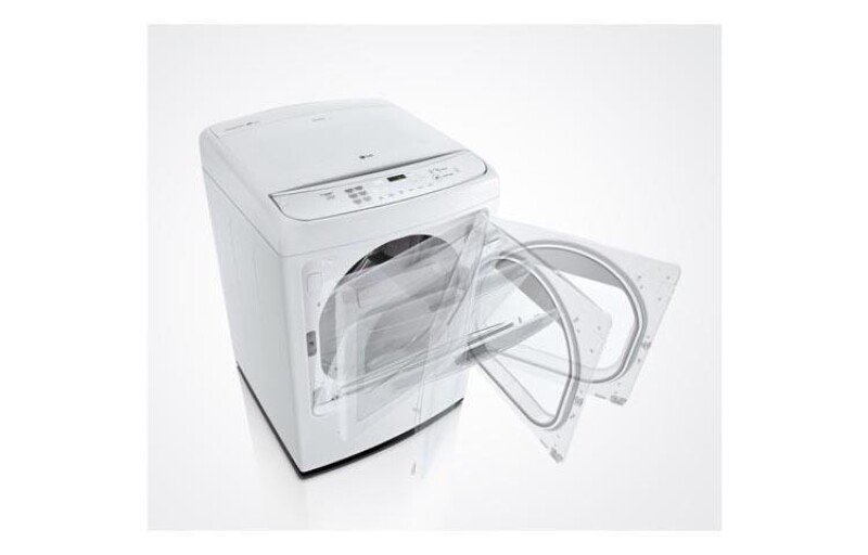 7.3 cu. ft. Ultra Large Capacity High Efficiency Front Control SteamDryer™ w/ EasyLoad™ Door DLGY1702WE